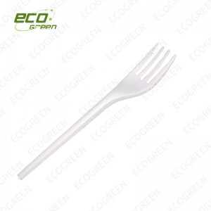 6.5 inch CPLA compostable fork