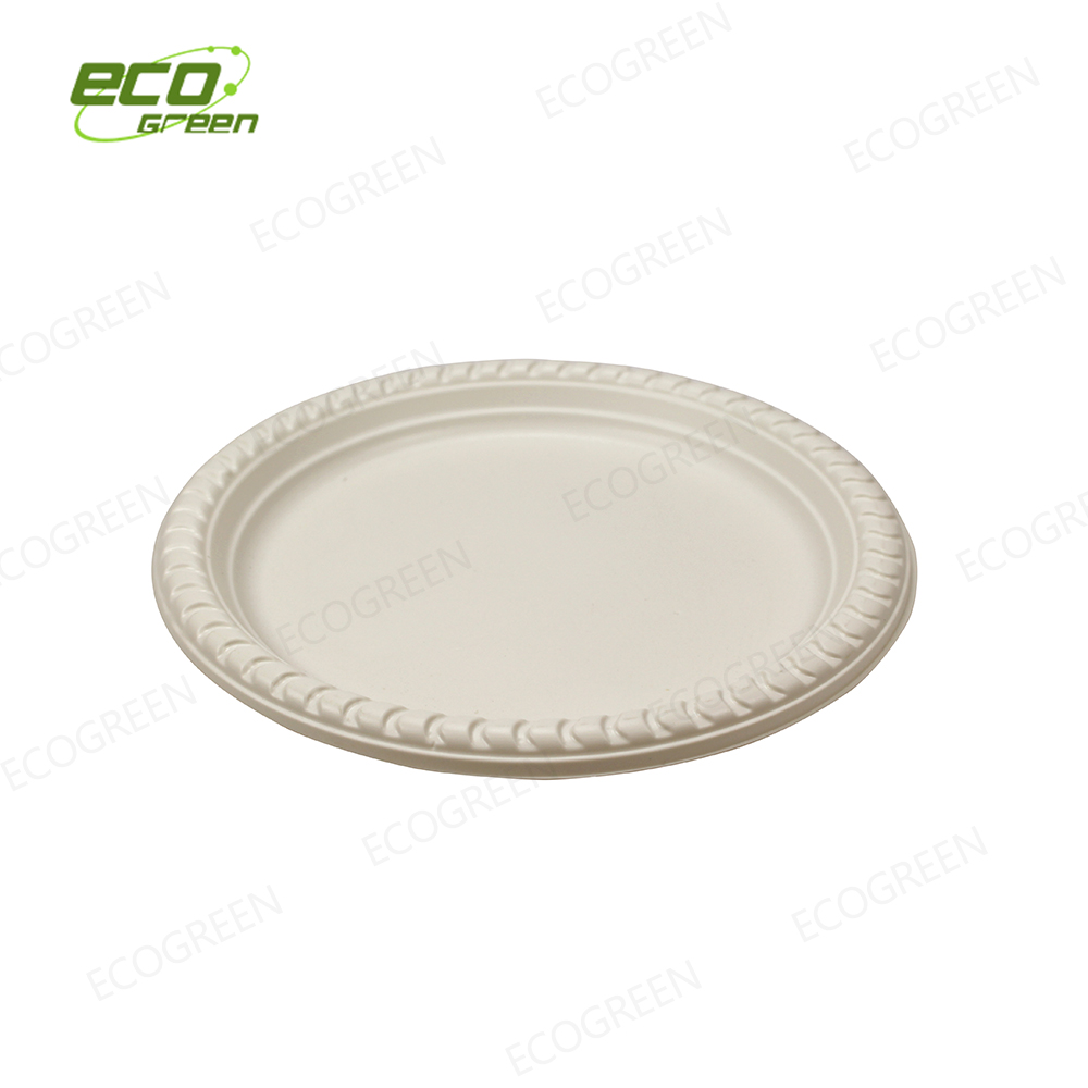 China wholesale Biobased Plate  –  7 inch biodegradable plate – Ecogreen