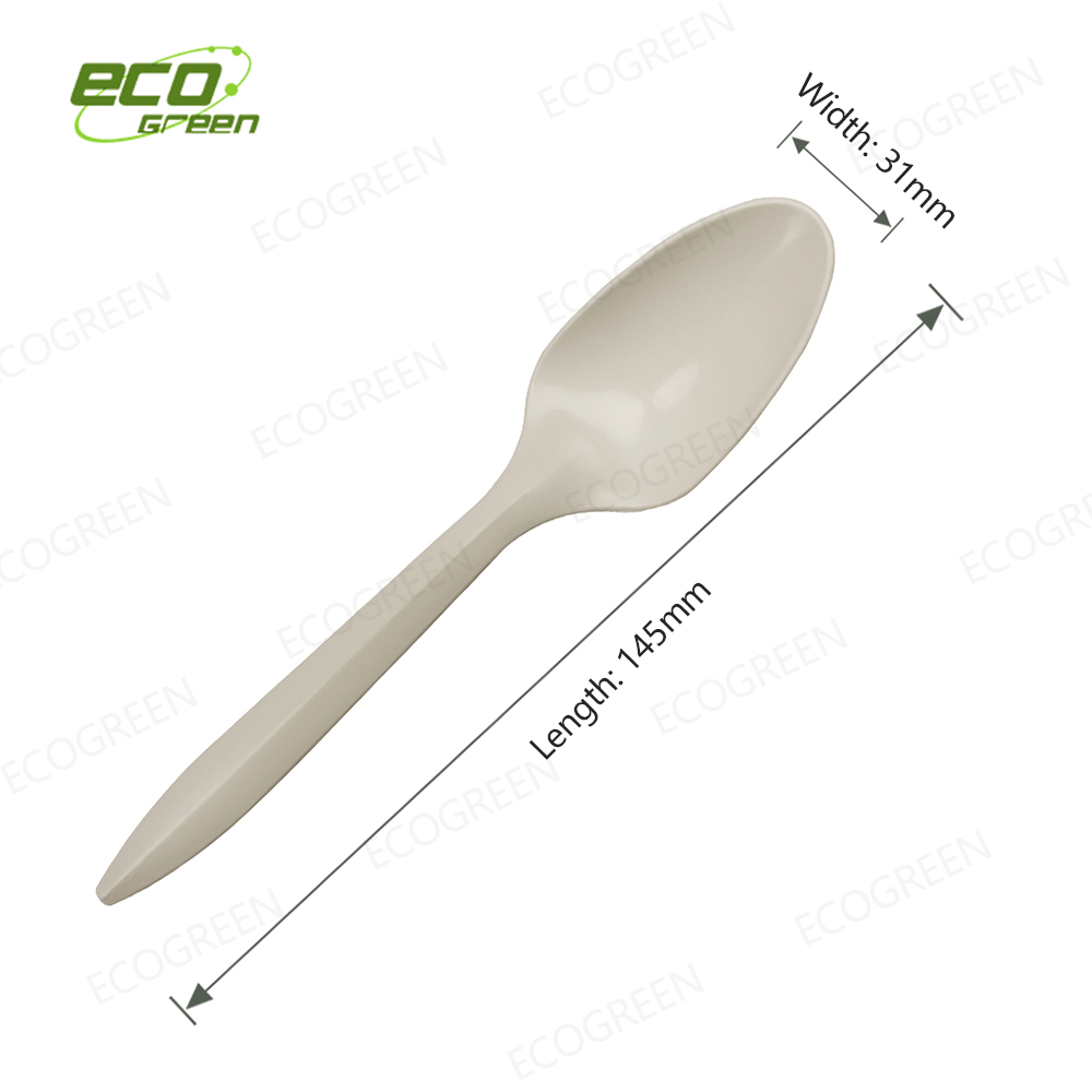 Biobased Tableware Factory –  6 inch biodegradable tea spoon – Ecogreen